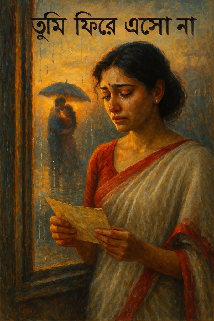 গল্পের নাম – তুমি ফিরে এসো না।
