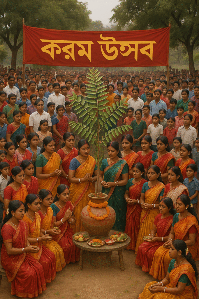 করম উৎসব – লোকসংস্কৃতির অঙ্গ কলমেঃ দিলীপ রায়