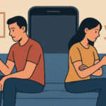 একটি মোবাইল যখন সম্পর্কের মাঝে দেওয়াল হয়ে দাঁড়ায়।