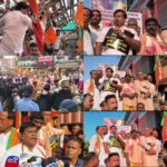 সাংসদ-বিধায়কের উপর হামলার প্রতিবাদে মালদায় বিজেপির ডিএম অফিস ঘেরাও, ব্যারিকেড ভাঙতে গিয়ে ধুন্ধুমার।।।