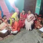 গান, নাচ আর মিলনমেলায় জমে উঠল বালুরঘাটের জোয়ারদার পরিবারের দুর্গাপুজো।।