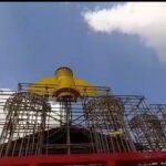 উড়িষ্যার মন্দির থিমে সেজে উঠছে বালুরঘাটের চকভৃগু প্রিন্স ক্লাব, উদ্বোধনে স্বামী বিষ্ণুরূপানন্দজী।