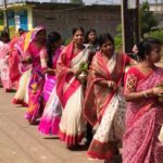 চন্দ্রকোনারোড শহর সংলগ্ন কদমডিহা রেলগেট কালী মন্দিরের পুজো এই বছর দশম তম বর্ষ,বর্ণাঢ্য শোভাযাত্রার মধ্যে দিয়ে সূচনা ।