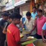 বালুরঘাটের সাড়ে তিন নম্বর মোড় ক্লাবের কালী পুজো উপলক্ষ্যে এক বিরাট নরনারায়ণ সেবার আয়োজন করা হলো ।