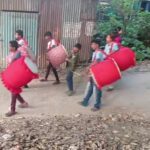 বালুরঘাটে ঐতিহ্য ও ভক্তিভরে পালিত হচ্ছে ছটপুজো।