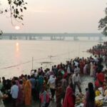 সূর্য আরাধনায় মুখর রূপনারায়ণ নদীর তীর, চারদিন ধরে চলবে ছট পুজো উৎসব।