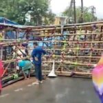 ‘মোন্থা’র দাপট শুরু, তমলুকে কালীপুজোর আলোকসজ্জা ধসে পড়ায় চাঞ্চল্য।