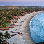 গোয়া’র আরামবোল বিচ – শান্তি, সুর আর সমুদ্রের জাদু।।