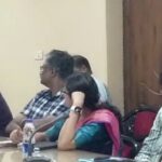 মেলাকে সফল করতে সক্রিয় প্রশাসন— উপস্থিত মন্ত্রী বিপ্লব মিত্র ও রুমেলা দে রায়।