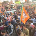 গাড়ি হামলার ঘটনার প্রতিবাদে চন্দ্রকোনারোড উত্তাল, বিজেপির মিছিলে বিরোধী দলনেতা শুভেন্দু অধিকারী।।