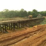 শ্যামনগরে অবশেষে কংক্রিটের ব্রিজ, খুশির হাওয়া একাধিক গ্রামে।।