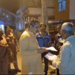 বালুরঘাটে গৃহ-সম্পর্ক অভিযানে বিধায়ক অশোক কুমার লাহিড়ী।