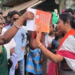 নির্বাচনী বিধি ভঙ্গের অভিযোগে কেশপুরে মুখোমুখি তৃণমূল ও বিজেপি।