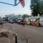 দখলমুক্ত হলো ব্যস্ততম বাসস্ট্যান্ড Chandrakona Road-এ।