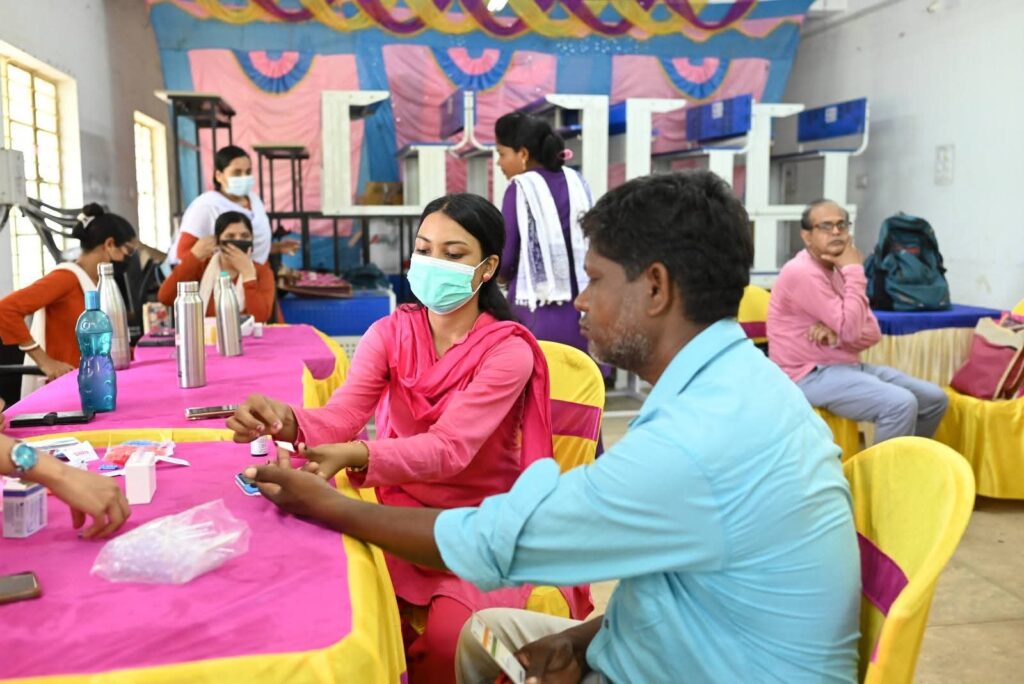 জনজাতি অধ্যুষিত গ্রামে স্বাস্থ্য পরীক্ষা শিবির, উপকৃত বহু মানুষ।।