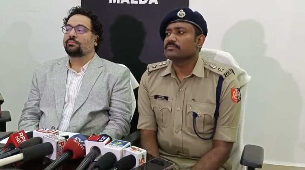 ভোট পরবর্তী পরিস্থিতি সামলাতে কড়া পদক্ষেপ Malda জেলায়।