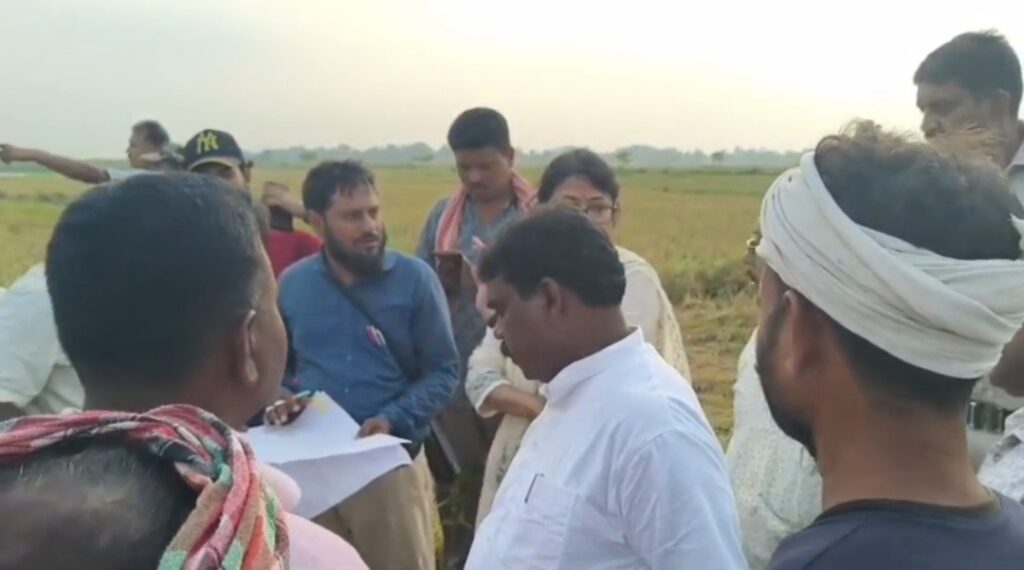 ভারত-বাংলাদেশ সীমান্তে নিরাপত্তা জোরদার, জিরো ল্যান্ড এলাকা ঘুরে দেখলেন জুয়েল মুর্মু।