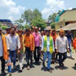 রাজ্যে পালাবদলের পর গোয়ালতোড়ে বিজেপির বিজয় উৎসব।
