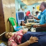 চন্দ্রকোনারোড শহরের ৫ নম্বর সাতবাঁকুড়া গ্রাম পঞ্চায়েত প্রাঙ্গণে হ য ব র ল সোসাইটি চন্দ্রকোনারোড ইউনিটের পক্ষ থেকে রক্তদান শিবিরের আয়োজন করা হয়।