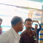 সাহসপুর হাই স্কুলে জনকল্যাণ শিবিরে প্রশাসনিক কর্তাদের পরিদর্শন।