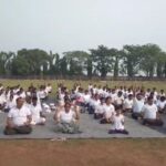 ২১ জুনের প্রস্তুতিতে গড়বেতায় বিশেষ যোগাভ্যাস কর্মসূচি।