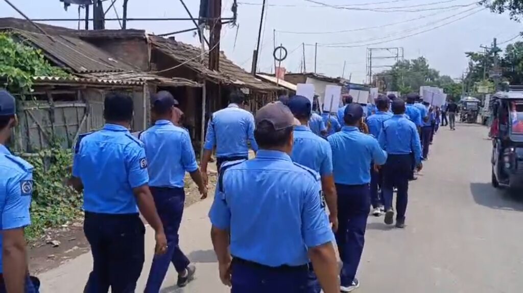 যুব সমাজকে মাদকের গ্রাস থেকে বাঁচাতে বিশেষ প্রচার, হরিশ্চন্দ্রপুরে র‌্যালি।