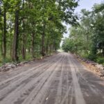 বুলানপুর-পাথরপাড়া রাস্তায় কাজ শুরু, ‘জোড়াতালি নয়, চাই স্থায়ী সমাধান’।