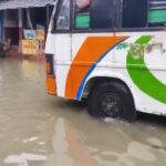 প্রবল বর্ষণে আলিপুরদুয়ার শহরে জলাবদ্ধতা, স্বাভাবিক জীবনযাত্রা ব্যাহত।