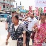 নাবালিকা নির্যাতনের ঘটনায় প্রতিবাদ মিছিল, মদ নিষিদ্ধের দাবিও তুলল এসইউসিআই।