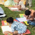 ক্যানভাসে ধরা পড়ল দলগাঁও রাম মন্দিরের সৌন্দর্য, প্রশংসিত রংতুলির উদ্যোগ।।