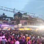 হাজারো ভক্তের উপস্থিতিতে চন্দ্রকোনারোডে সুসজ্জিত রথযাত্রা, কড়া নজরে পুলিশ প্রশাসন।