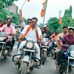 ছাত্র আন্দোলনের নামে হিংসার অভিযোগে কেশপুরে বিজেপি যুব মোর্চার বিক্ষোভমূলক বাইক র‍্যালি।