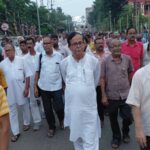 বাংলার শিক্ষা-সংস্কৃতি রক্ষার দাবিতে মেদিনীপুরে নাগরিক মিছিল, সরব বাম নেতৃত্ব।