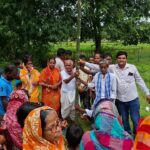দুর্গাপুজোর প্রস্তুতি শুরু, বরাকুড়ায় গ্রামবাসীদের উদ্যোগে খুঁটি পুজো।