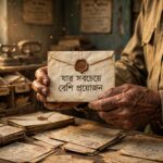 যে চিঠির ঠিকানা ছিল না।