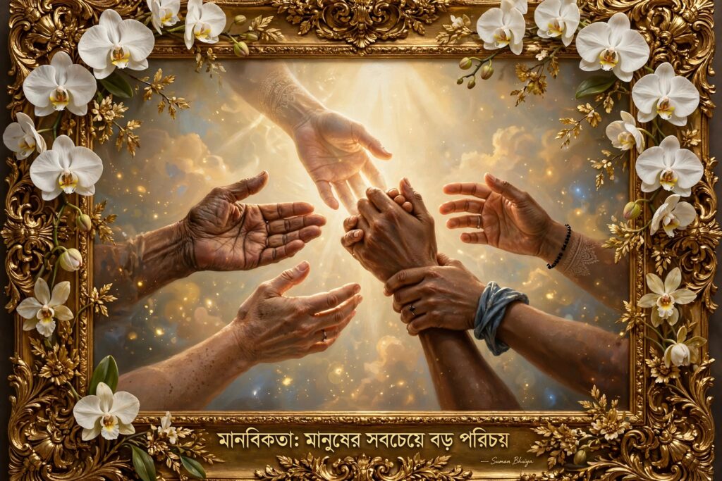 মানবিকতা: মানুষের সবচেয়ে বড় পরিচয়।