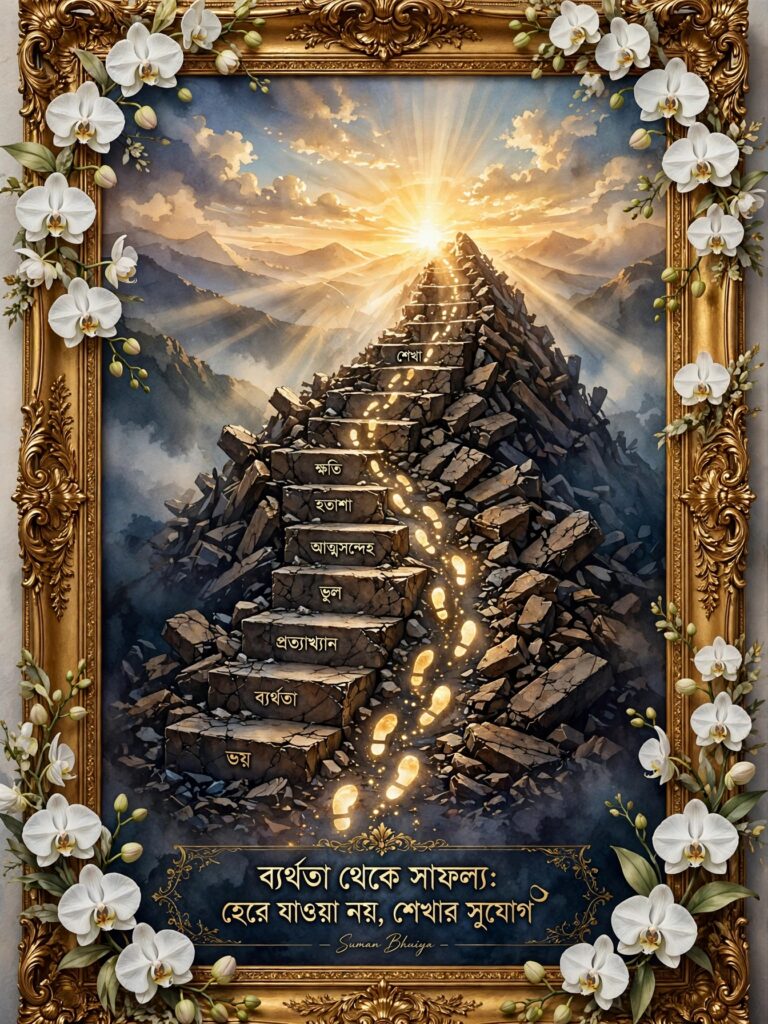 ব্যর্থতা থেকে সাফল্য: হেরে যাওয়া নয়, শেখার সুযোগ।