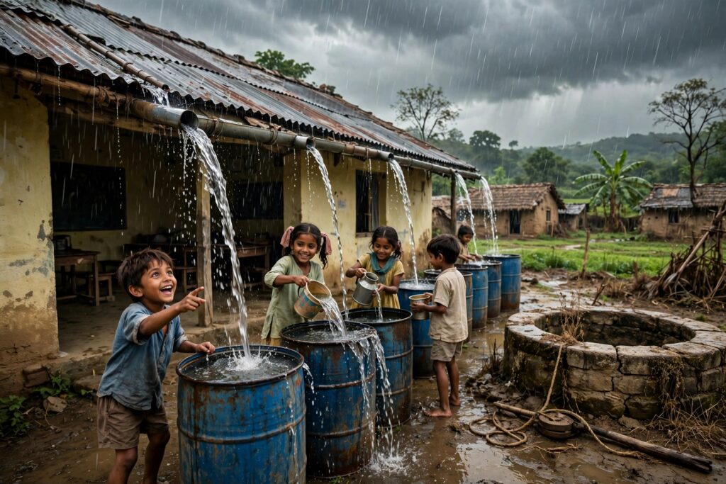 স্কুলের শেষ কলসি।