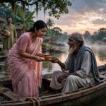 ঘাটের শেষ নৌকা।
