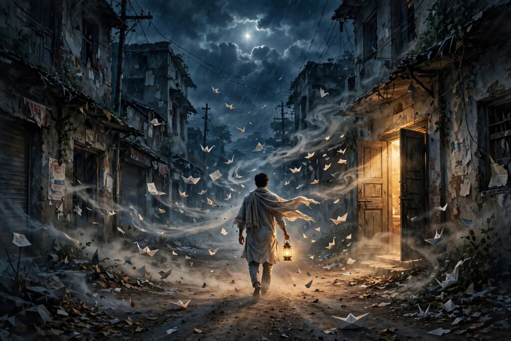 কবিতা  — ফিরে আসার পথ।