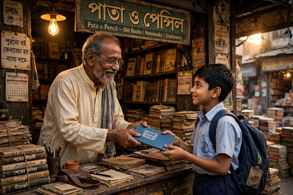 অনুগল্প: খালি খাতার প্রথম পাতা।।।