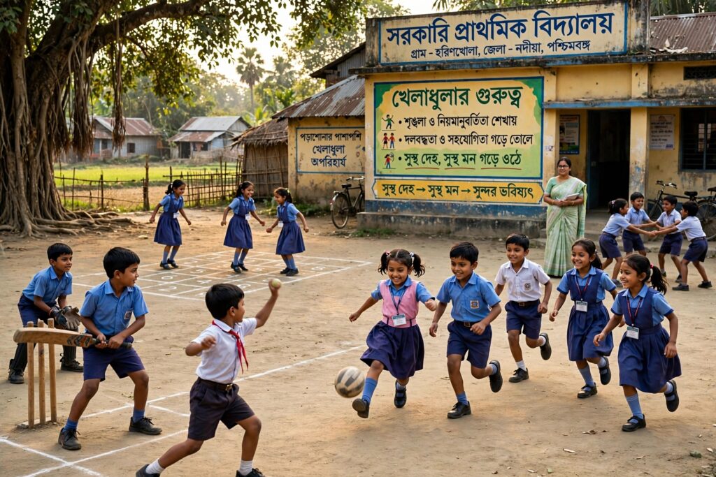 খেলাধুলার গুরুত্ব: সুস্থ শরীর থেকে সুন্দর ব্যক্তিত্ব গঠনের পথে।।