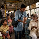 কবিতা  — একজন অচেনা মানুষের হাসি।।