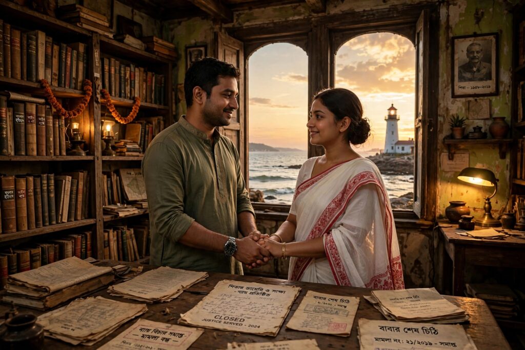 শেষ বিকেলের আলো (তৃতীয় পর্ব : যে স্মৃতি ফিরে এসেছিল)।