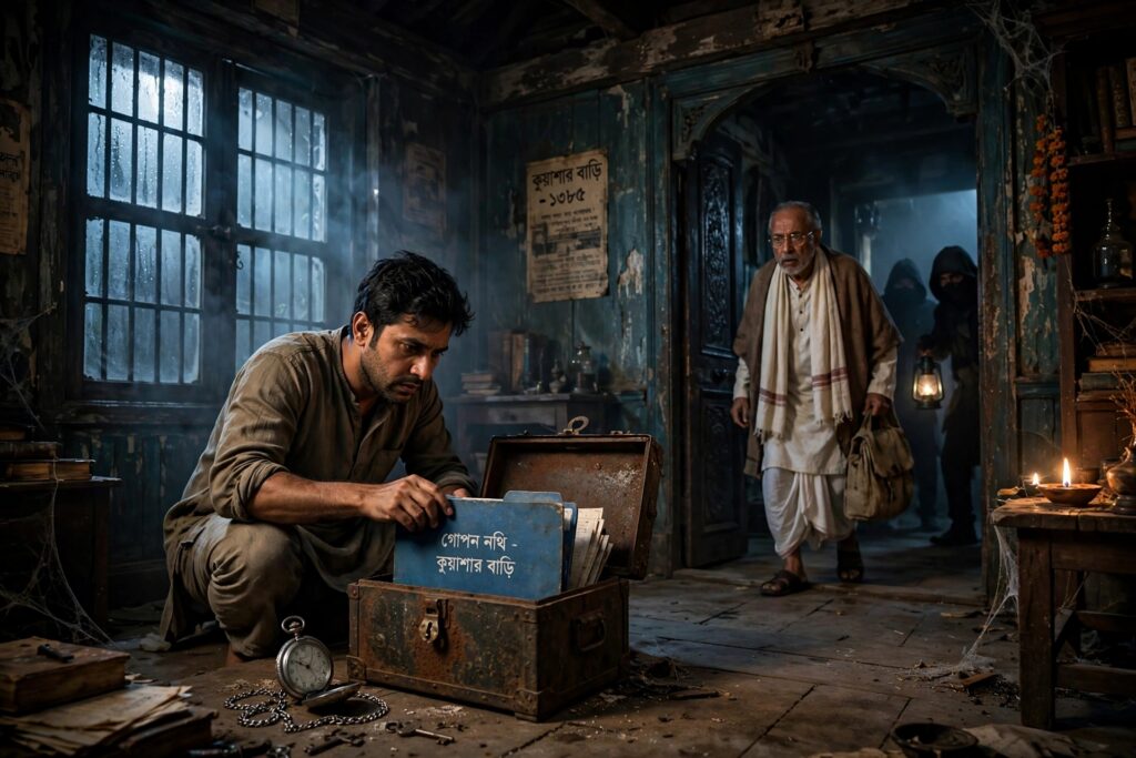কুয়াশার বাড়ি –  (দ্বিতীয় পর্ব : যে মানুষটি ফিরে এসেছিল)।