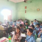 মেধা বিকাশ ও প্রতিযোগিতামূলক মানসিকতা গড়ার লক্ষ্যে চন্দ্রকোনারোডে মেধা পরীক্ষা।।