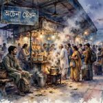 কবিতা  — অচেনা স্টেশনে।