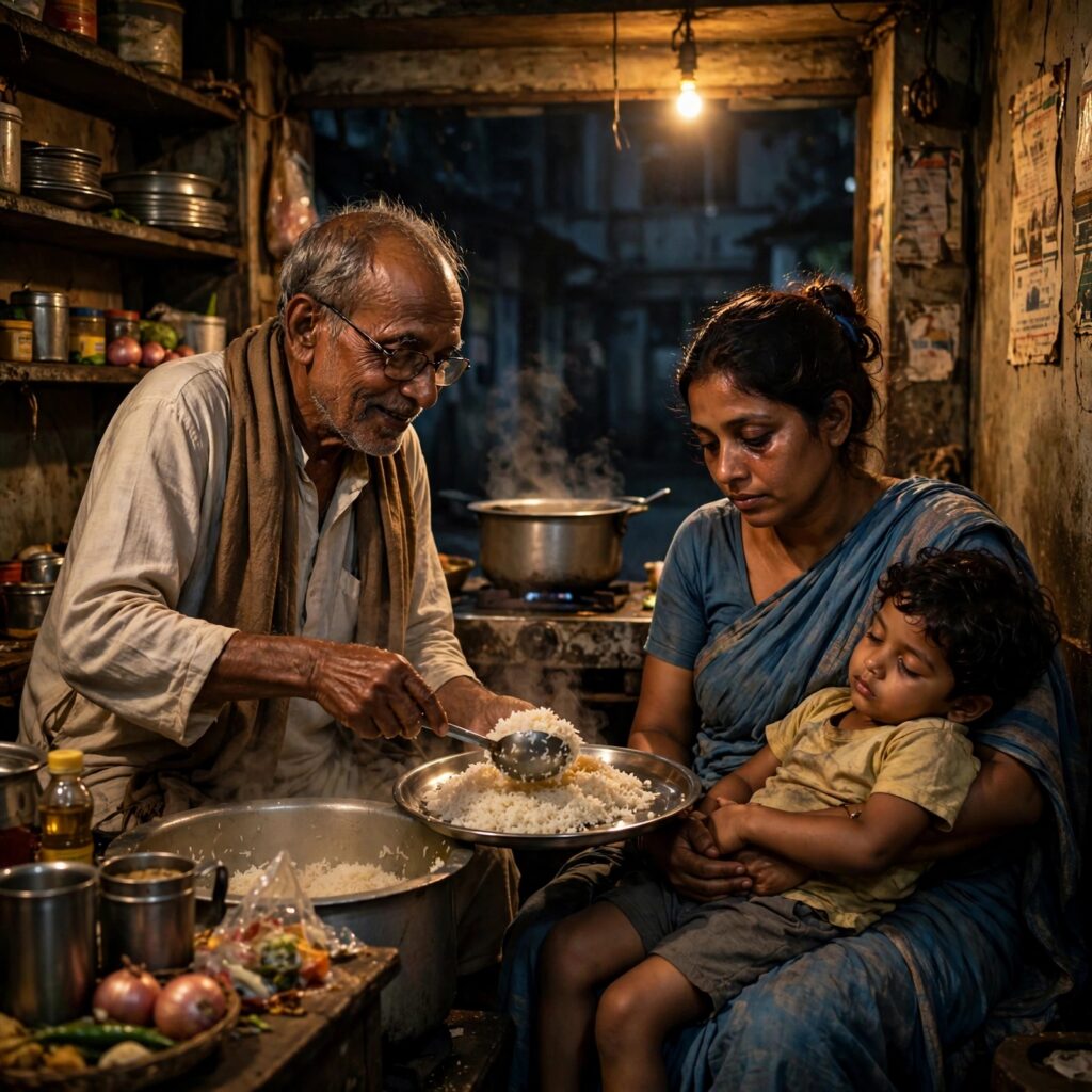 রাত বারোটার রান্নাঘর।।