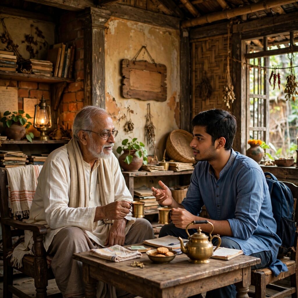 যে বাড়িতে কেউ মিথ্যে বলত না।