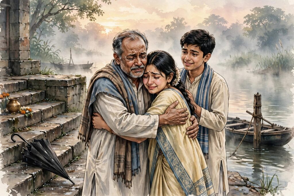 উপন্যাস : কুয়াশার ওপারে শেষ চিঠি (তৃতীয় পর্ব: শেষ চিঠির ওপারে)।